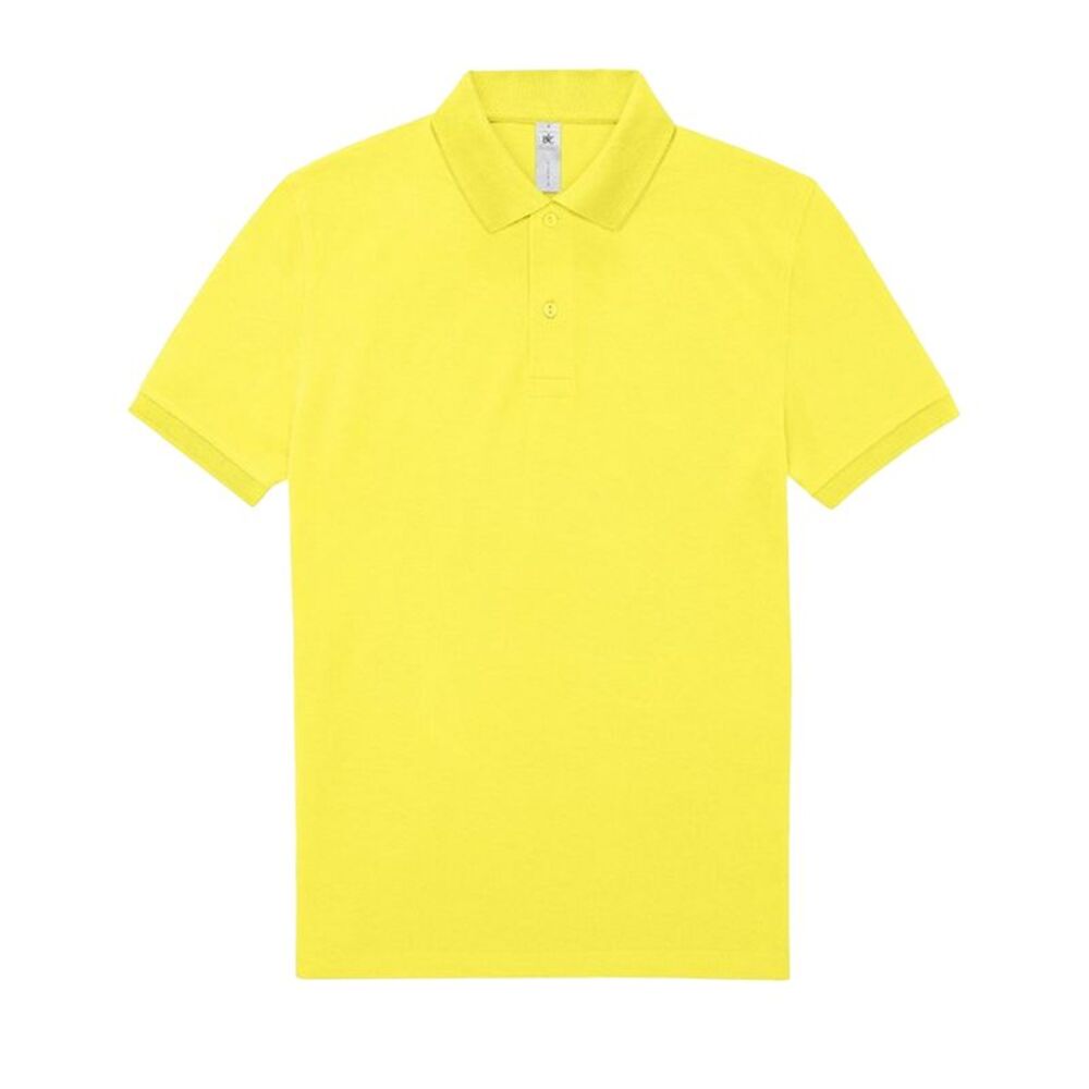 B&C Mens Polo Shirt / Solar Yellow